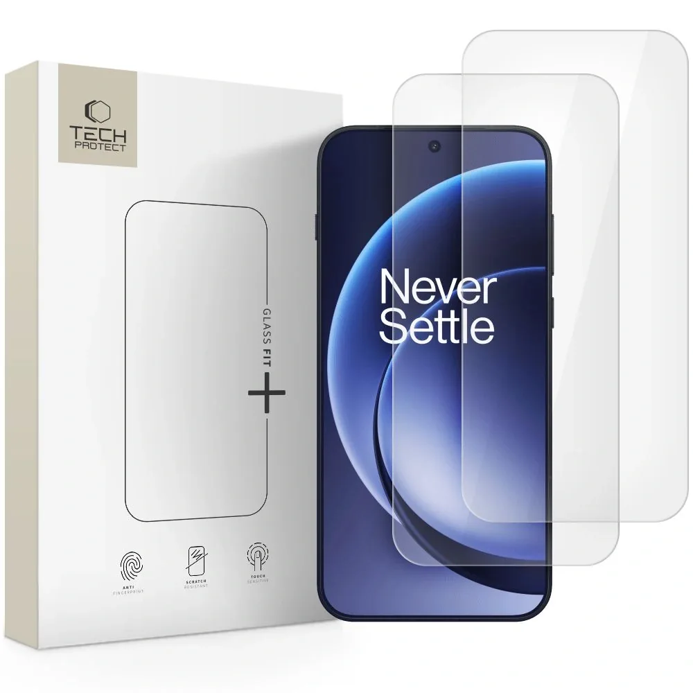Kryt Tech-Protect Glass Fit+ OnePlus 15 Clear [2 PACK]