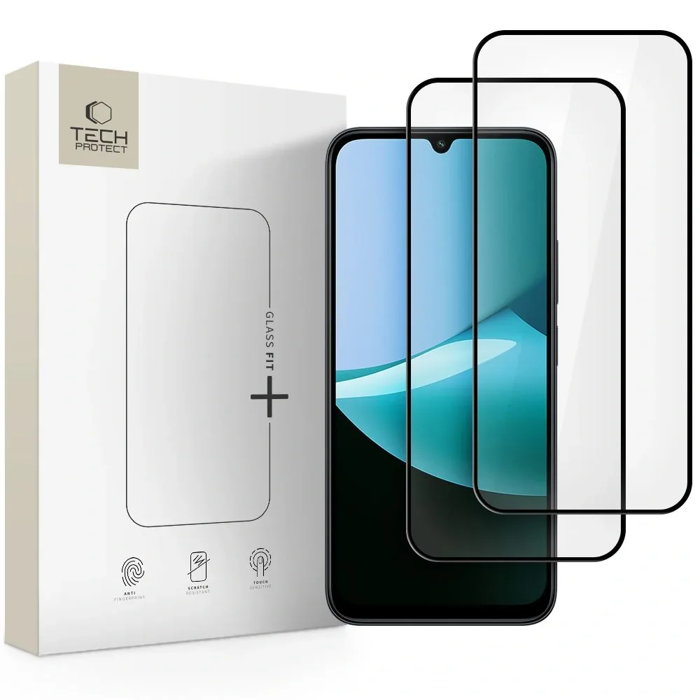 Kryt Tech-Protect Glass Fit+ Xiaomi Redmi 15c 4G / Poco C85 4G Black Black [2 PACK]