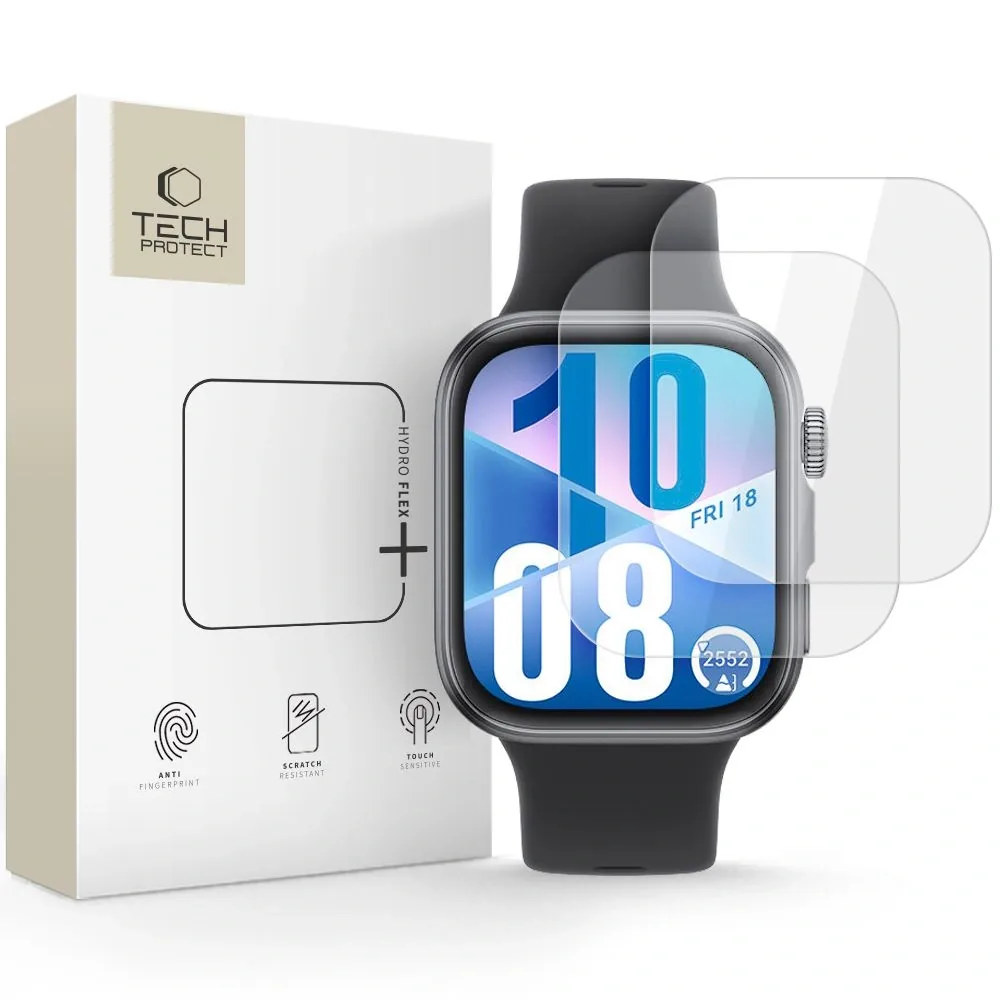 Kryt Tech-Protect Hydro Flex+ Huawei Watch Fit 3 / 4 Clear [2 PACK]