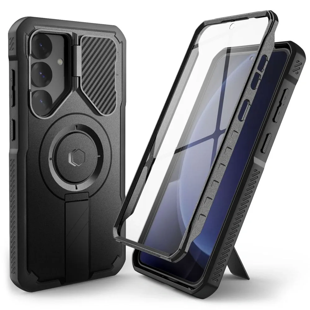 Kryt Tech-Protect Kevlar MagSafe+ Samsung Galaxy S25 Black