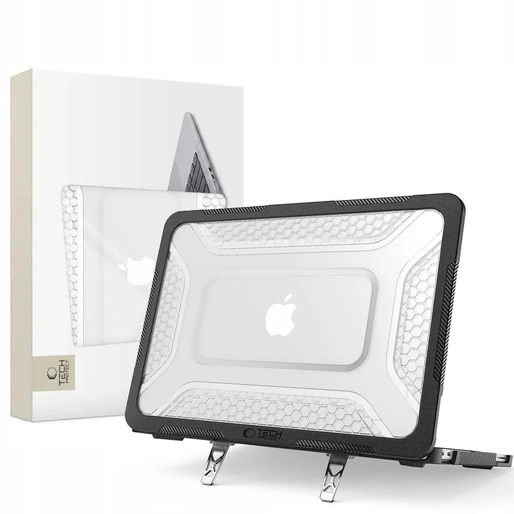 Kryt Tech-Protect Kevlar Pro Apple MacBook Neo 13 2026 Matte Black/clear