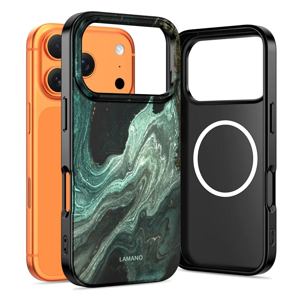 Kryt Tech-Protect Lamano MagSafe Apple iPhone 17 Pro Max Verde Aura