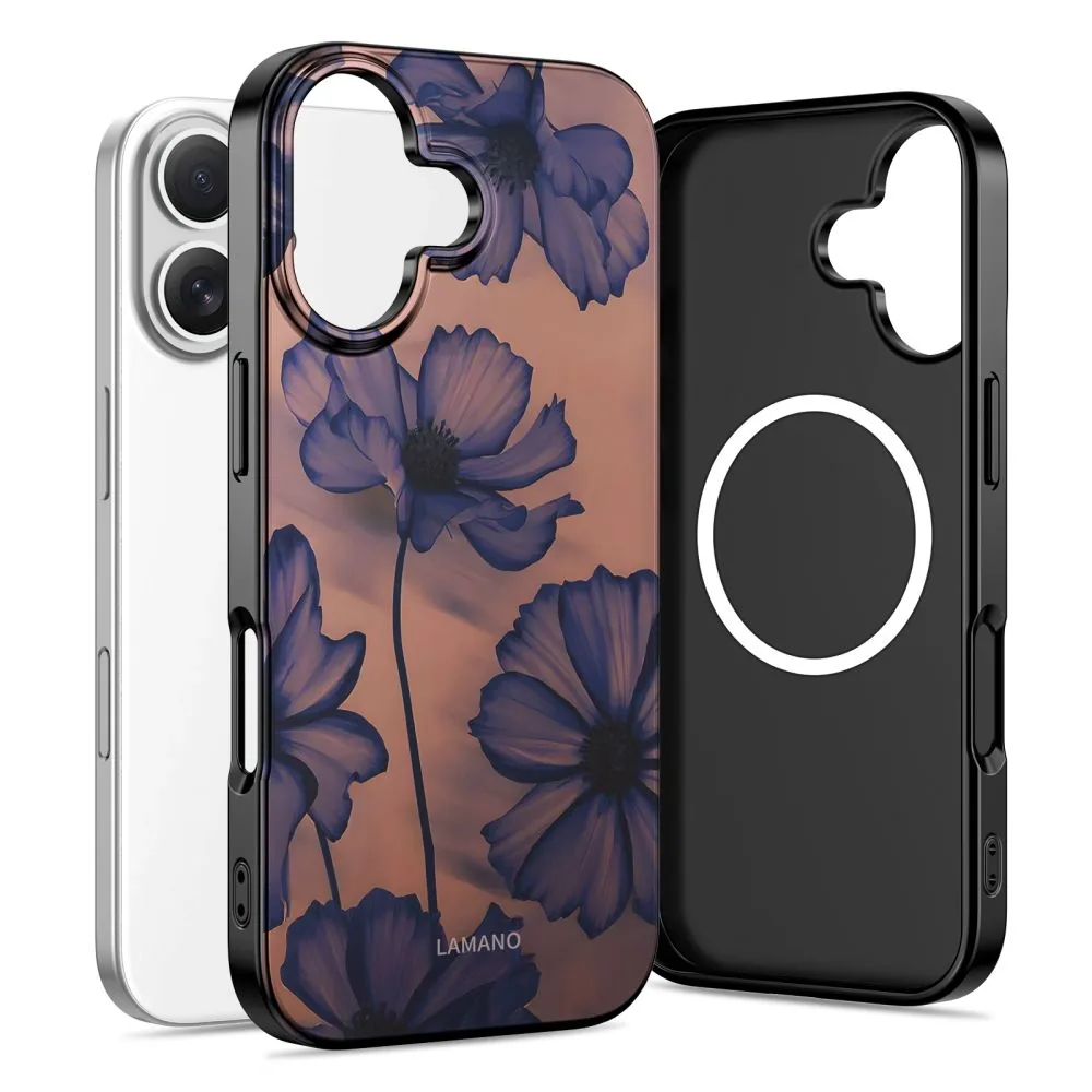 Kryt Tech-protect Lamano Magsafe Iphone 17 Velvet Night