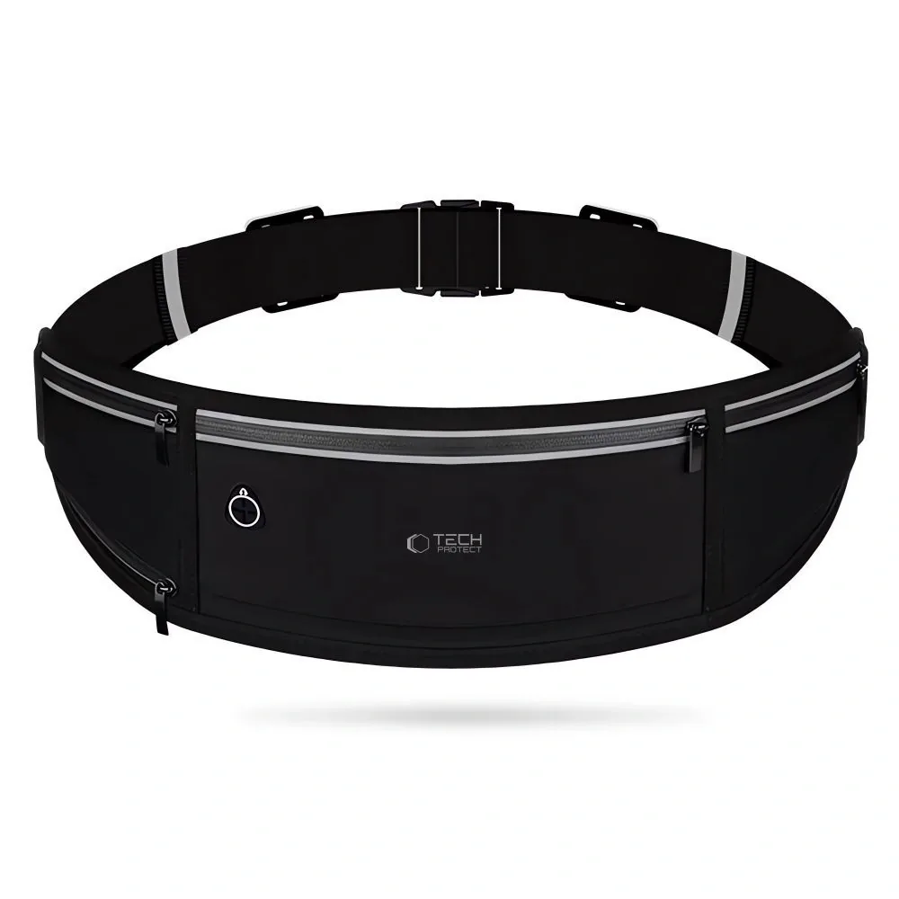 Kryt Tech-Protect M3 Universal Sport Waist Bag Black