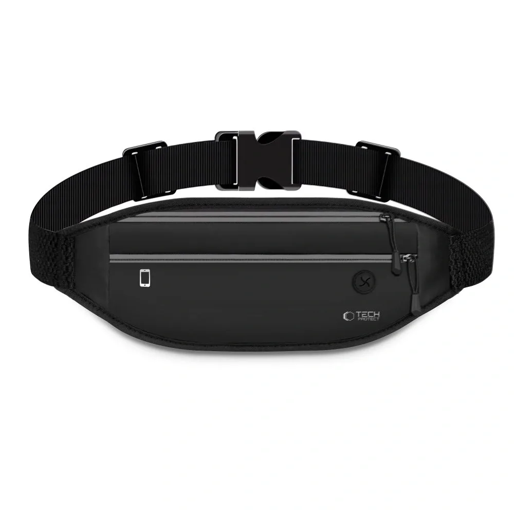 Kryt Tech-Protect M7 Universal Sport Waist Bag Black