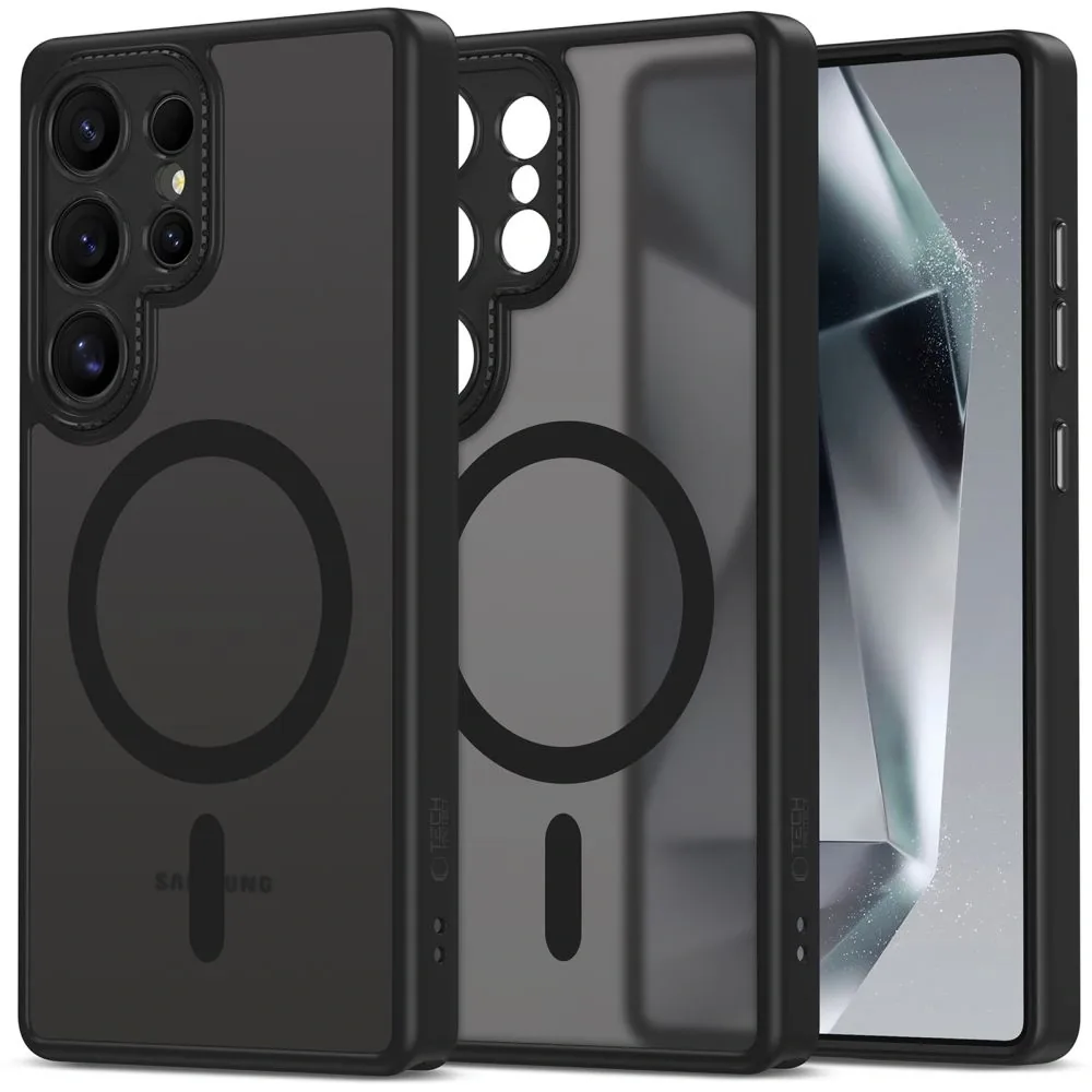 Kryt Tech-Protect MagCam MagSafe Samsung Galaxy S25 Ultra Matte Black