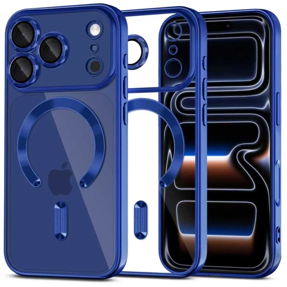 Kryt Tech-protect Magflex Magsafe Iphone 17 Pro Max Shiny Deep Blue