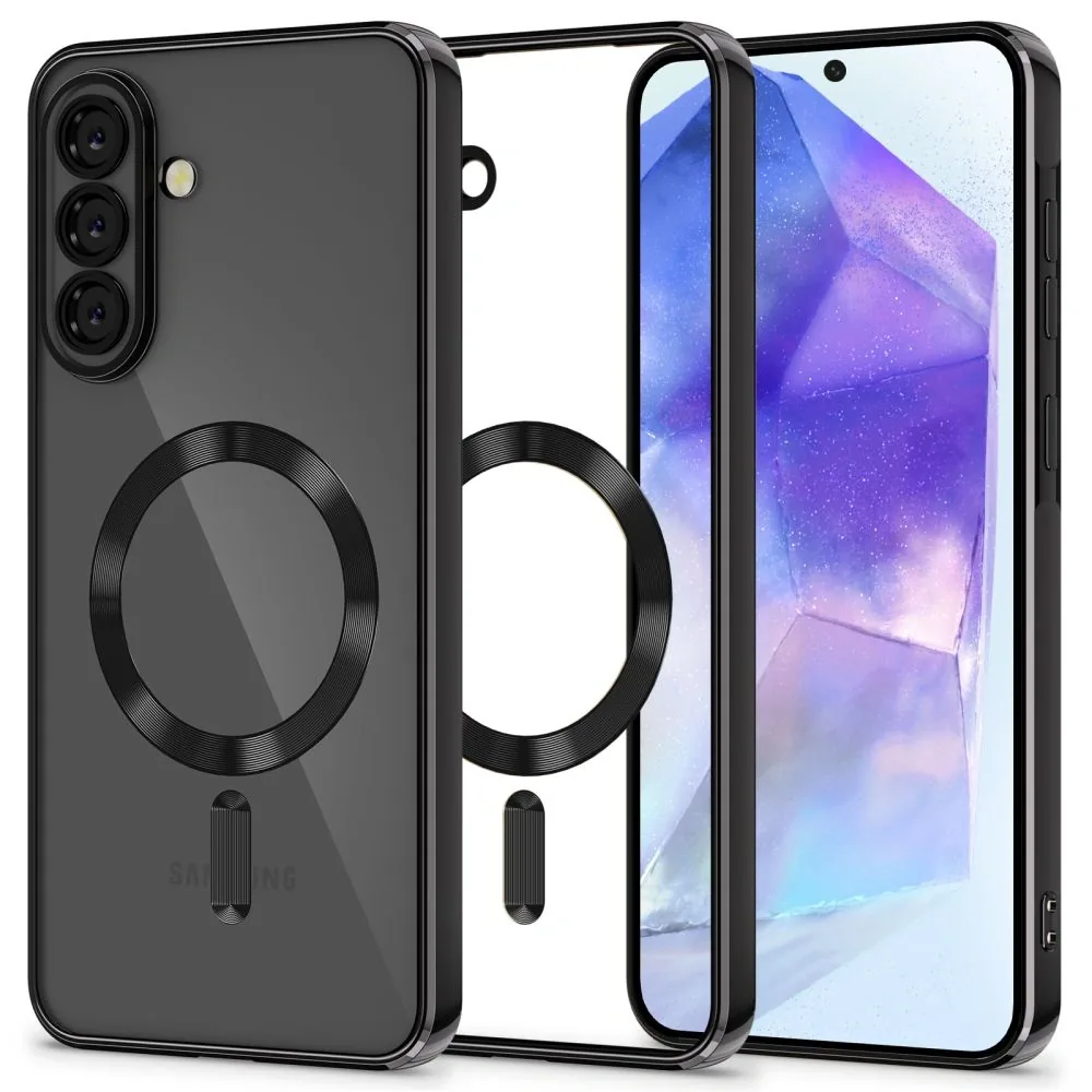 Kryt Tech-Protect Magflex MagSafe Samsung Galaxy A57 5G Shiny Black