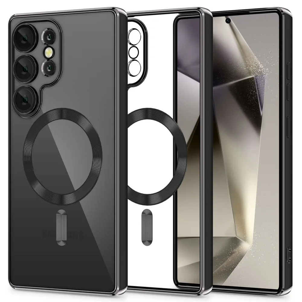 Kryt Tech-Protect Magflex MagSafe Samsung Galaxy S25 Ultra Shiny Black