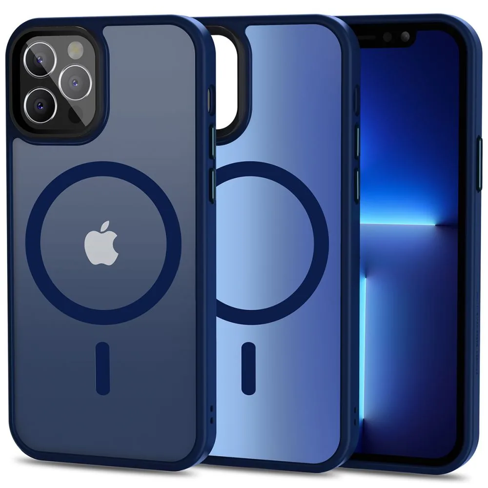 Kryt Tech-Protect Magmat MagSafe Apple iPhone 12/12 Pro Matte Navy