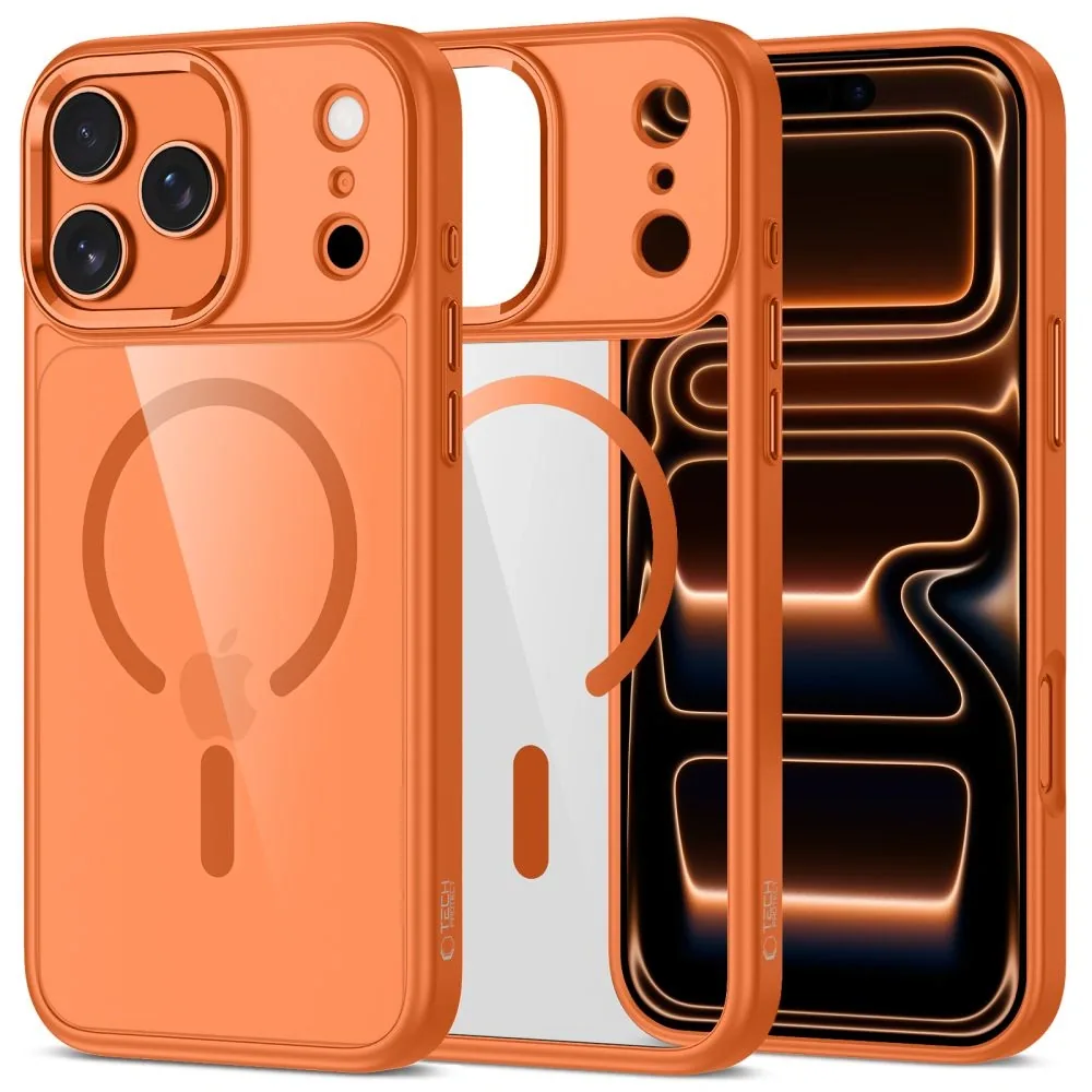 Kryt Tech-Protect MagMat MagSafe Apple iPhone 17 Pro Cosmic Orange/clear