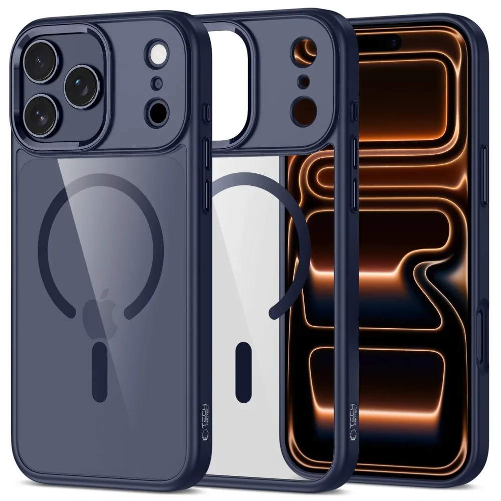 Kryt Tech-Protect MagMat MagSafe Apple iPhone 17 Pro Deep Blue/clear