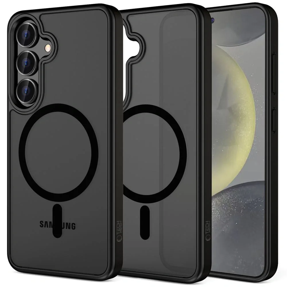 Kryt Tech-Protect MagMat MagSafe Samsung Galaxy S25 FE Matte Black