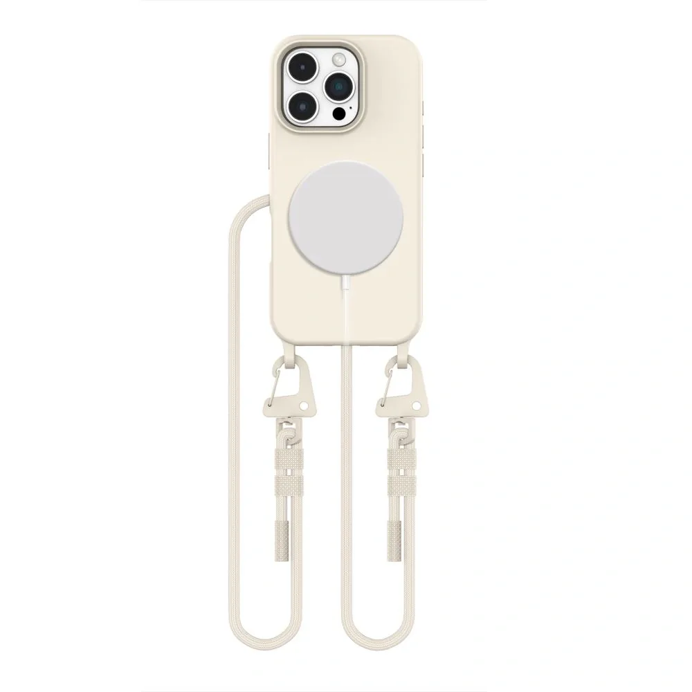 Kryt Tech-Protect Magnecklace MagSafe Apple iPhone 16 Pro Max Latte