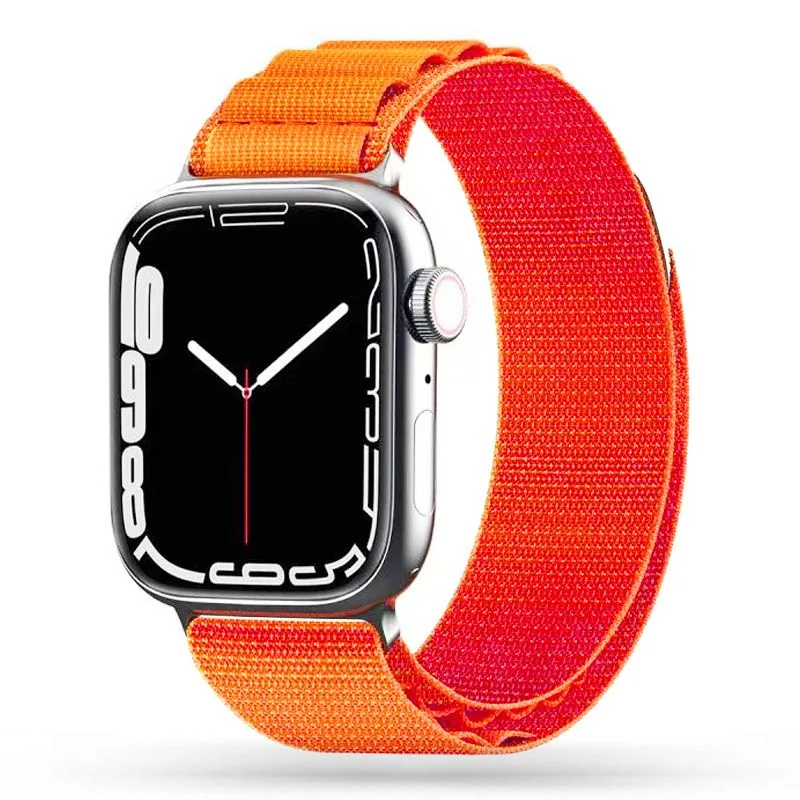 Kryt Tech-Protect Nylon Pro Strap Apple Watch 4/5/6/7/SE/8/9/Ultra 44/45/49mm Orange