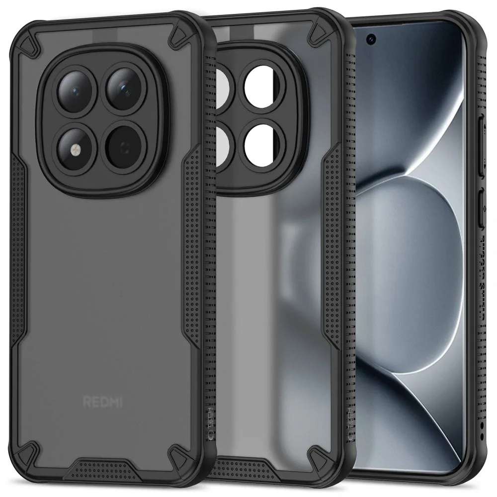 Kryt Tech-Protect Rugged Shield Xiaomi Poco M8 Pro / Redmi Note 15 Pro+ Plus 5G Matte Black