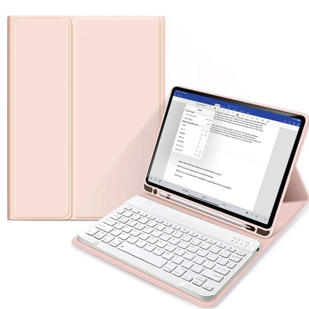 Kryt Tech-Protect Sc Pen + Keyboard Apple iPad 10.9" 2022 / 11" 2025 Pink