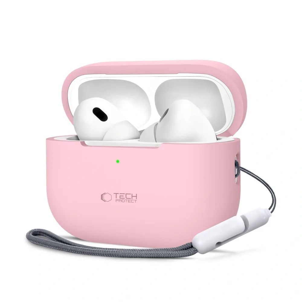 Kryt Tech-Protect Silicone Apple Airpods Pro 1 / 2 Dusty Pink