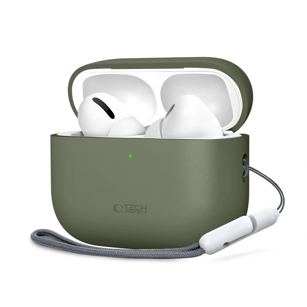 Kryt Tech-Protect Silicone Apple AirPods Pro 3 Olive Green