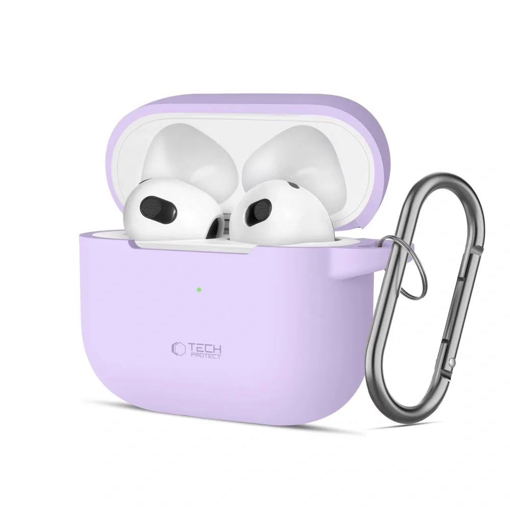 Kryt Tech-Protect Silicone Hook Apple Airpods 3 Lavender