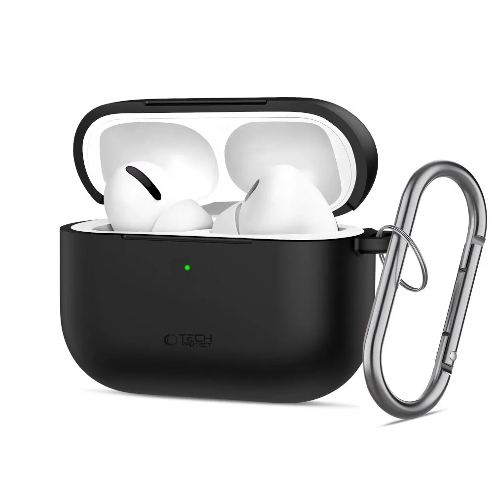 Kryt Tech-Protect Silicone Hook Apple AirPods Pro 3 Black