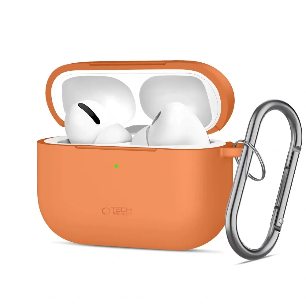 Kryt Tech-Protect Silicone Hook Apple AirPods Pro 3 Cosmic Orange