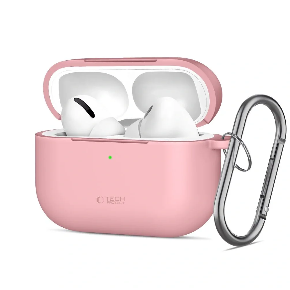 Kryt Tech-Protect Silicone Hook Apple AirPods Pro 3 Dusty Pink