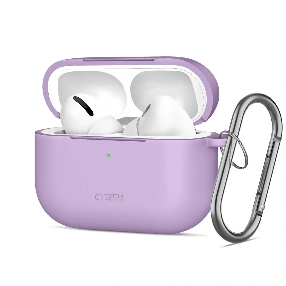 Kryt Tech-Protect Silicone Hook Apple AirPods Pro 3 Lavender