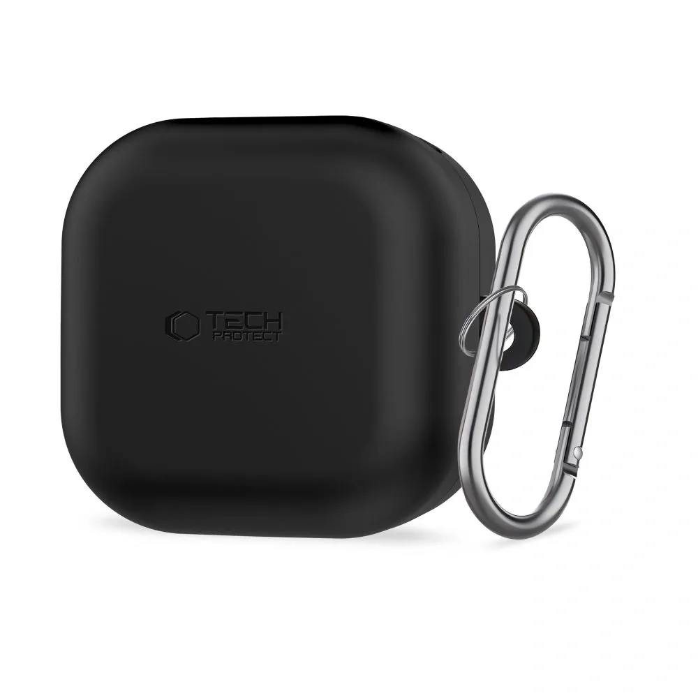 Kryt Tech-Protect Silicone Hook Samsung Galaxy Buds 4 / 4 Pro Black