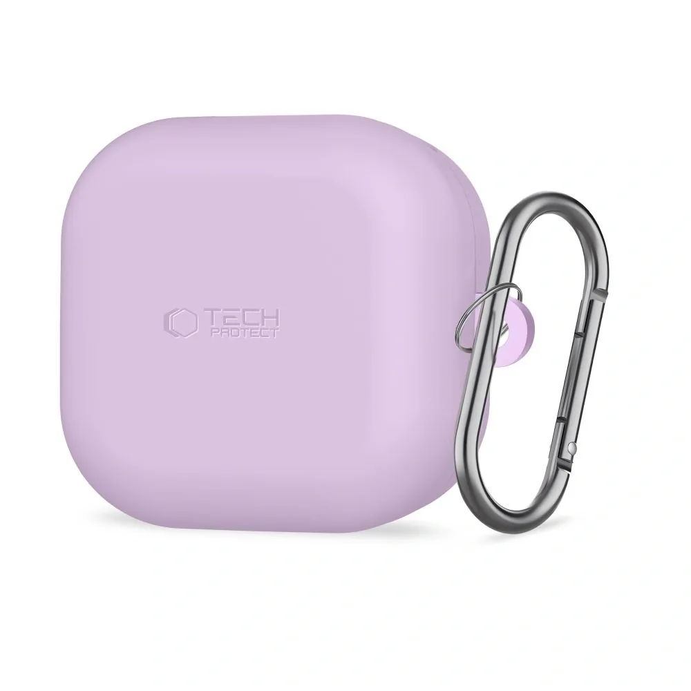 Kryt Tech-Protect Silicone Hook Samsung Galaxy Buds 4 / 4 Pro Lavender