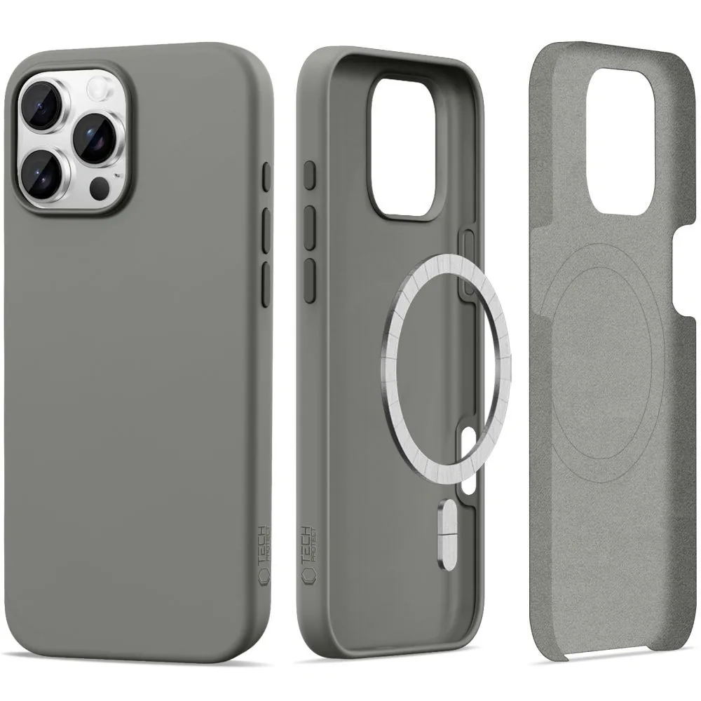 Kryt Tech-Protect Silicone MagSafe Apple iPhone 16 Pro Matte Clay