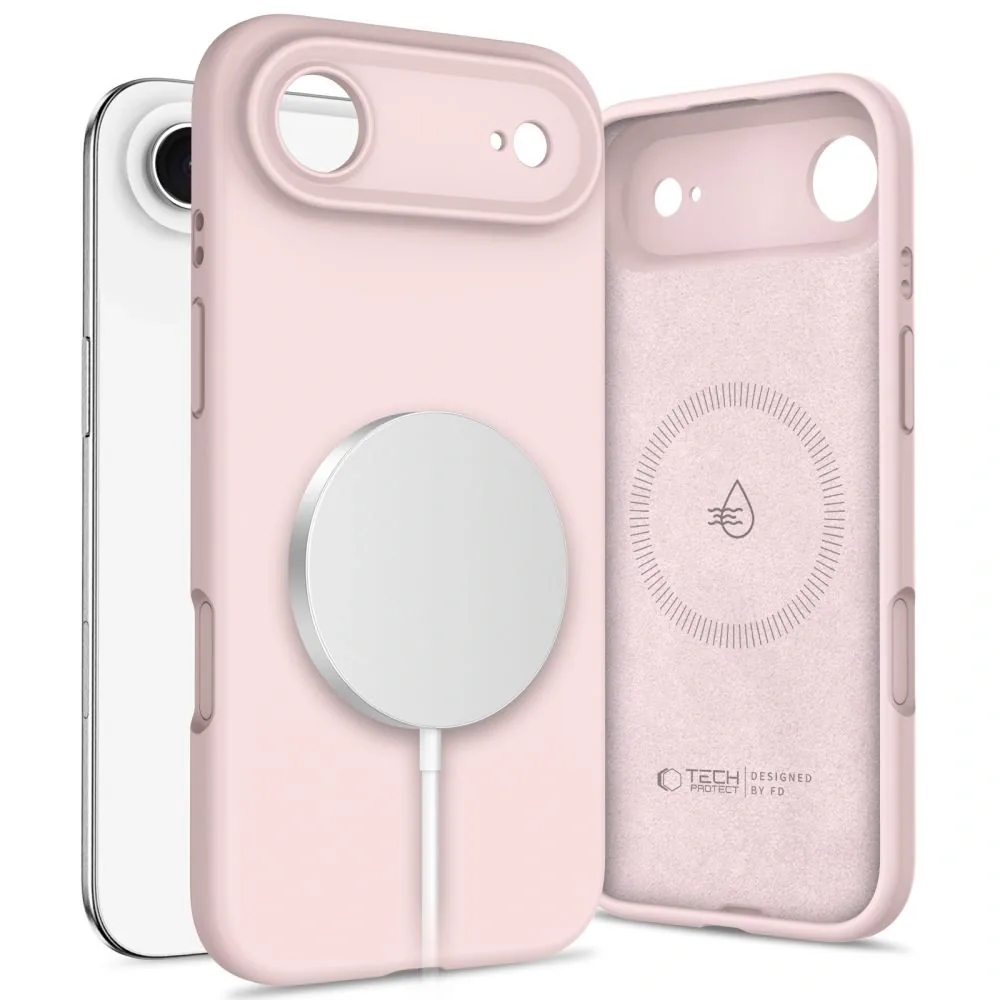 Kryt Tech-Protect Silicone MagSafe Apple iPhone Air Pink Pearl