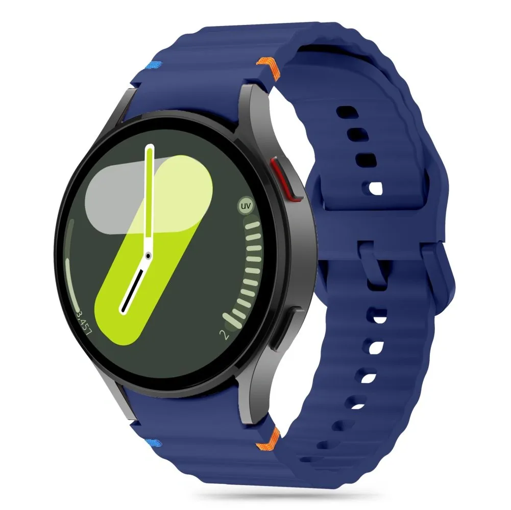Kryt Tech-Protect Silicone Sport Strap Samsung Galaxy Watch 4/5/5 Pro/6/7/FE Navy Blue