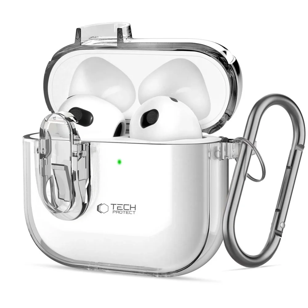 Kryt Tech-Protect Slim Hook Apple AirPods 4 Clear