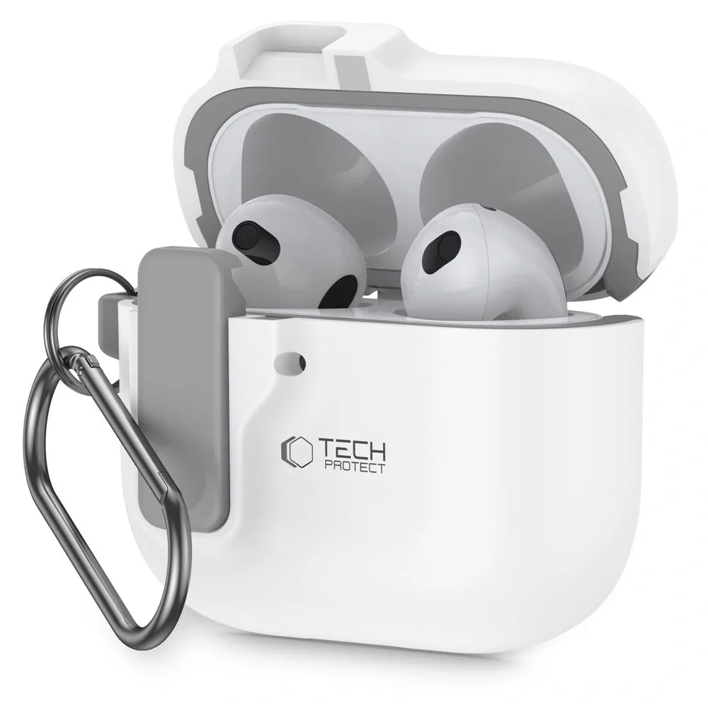 Kryt Tech-Protect Slim Hook Apple AirPods 4 White