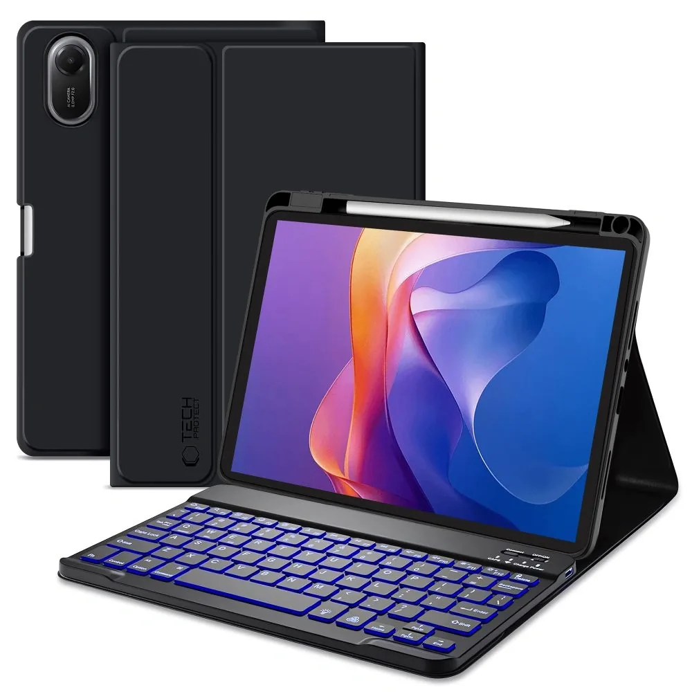 Kryt Tech-Protect SmartCase Pen + Keyboard Xiaomi Redmi Pad 2 11.0 Black