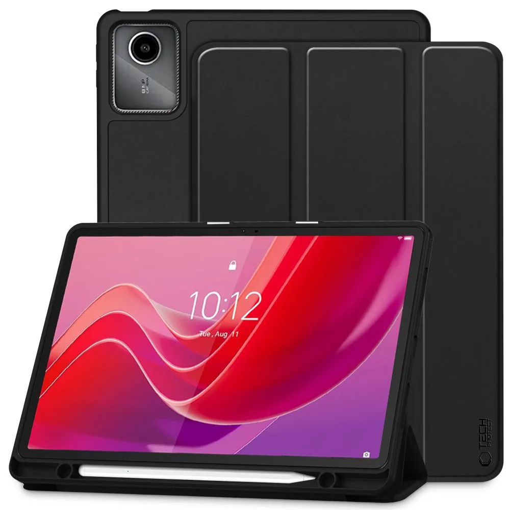 Kryt Tech-Protect SmartCase Pen Lenovo Tab M11 TB-330 Black