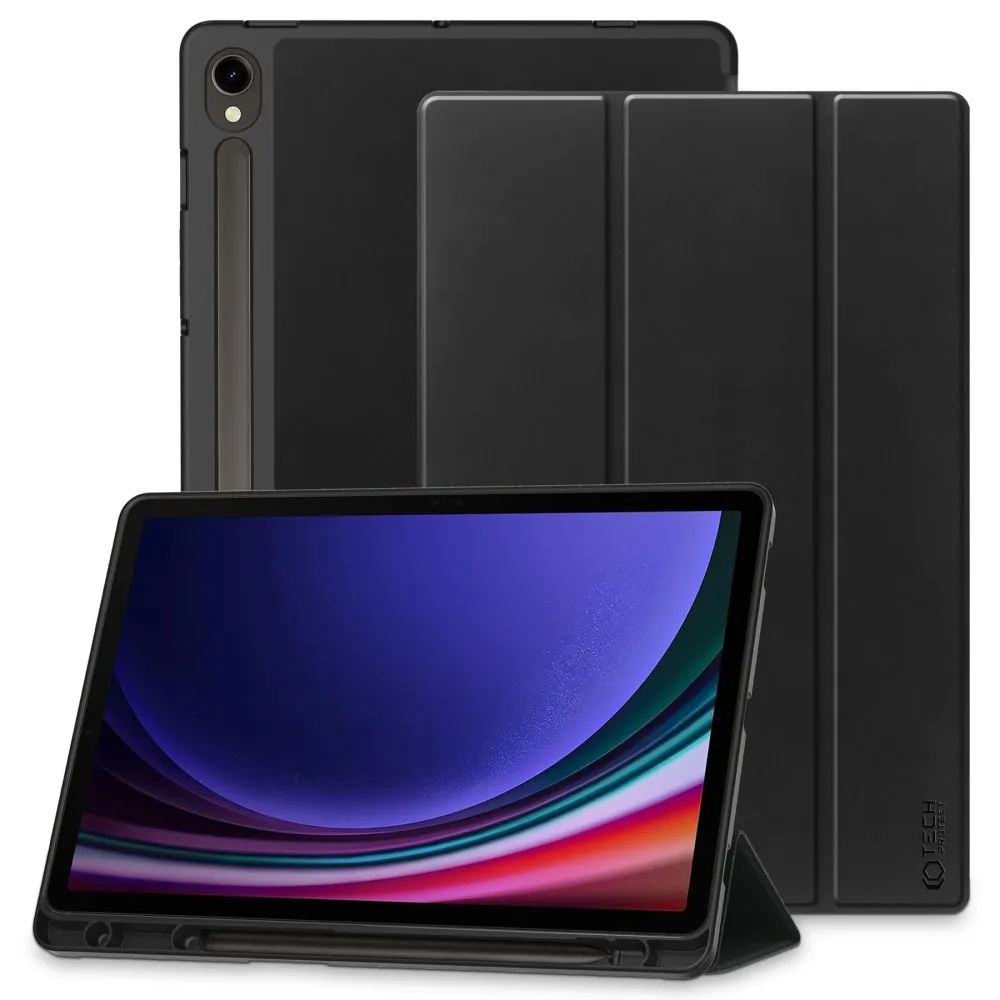 Kryt Tech-Protect SmartCase Pen Samsung Galaxy Tab S9 FE 10.9 Black