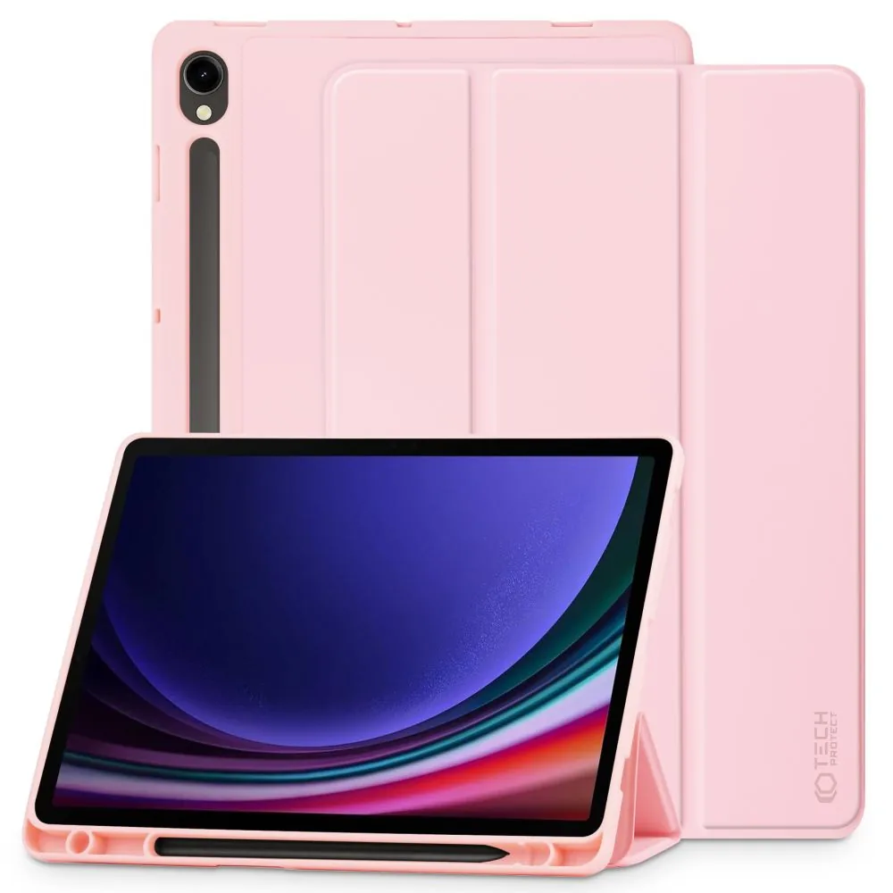 Kryt Tech-Protect SmartCase Pen Samsung Galaxy Tab S9 FE 10.9 X510 / X516b Pink