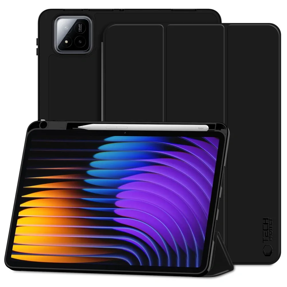 Kryt Tech-Protect SmartCase Pen Xiaomi Pad 8 / 8 Pro / 7 / 7 Pro Black