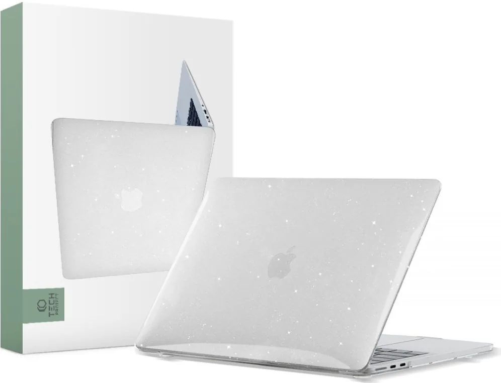 Kryt Tech-Protect Smartshell Apple MacBook Air 13 2022-2023 Glitter Clear
