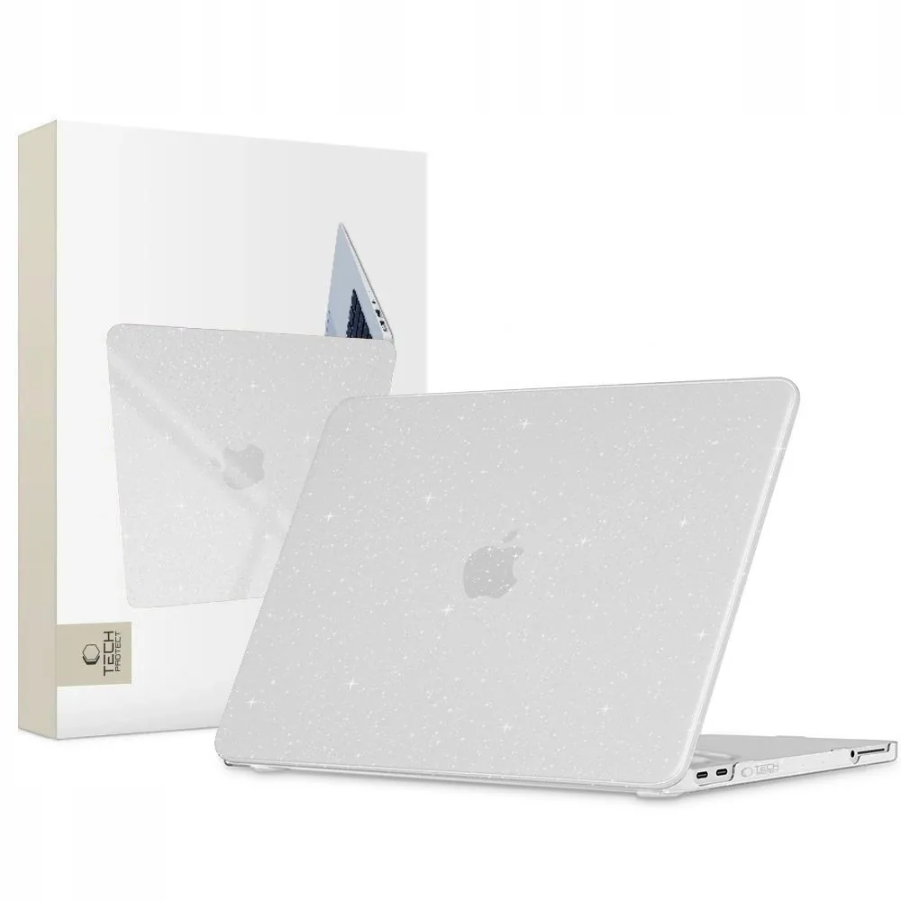 Kryt Tech-Protect Smartshell Apple MacBook Neo 13 2026 Glitter Clear