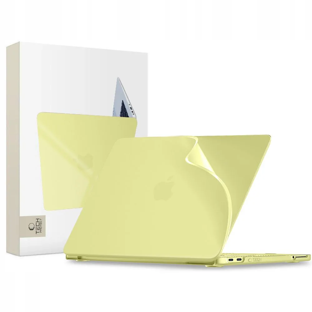 Kryt Tech-Protect Softshell Apple MacBook Neo 13 2026 Matte Citrus