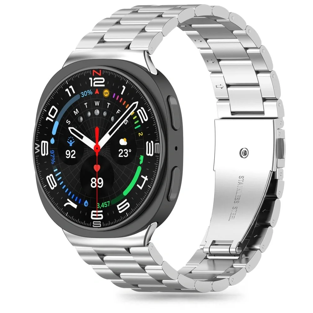 Kryt Tech-Protect Stainless Samsung Galaxy Watch 8 / Classic 40/44/46mm Silver