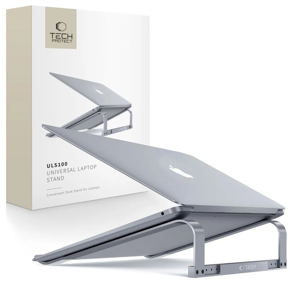 Kryt Tech-Protect ULS100 Universal Laptop Stand Grey