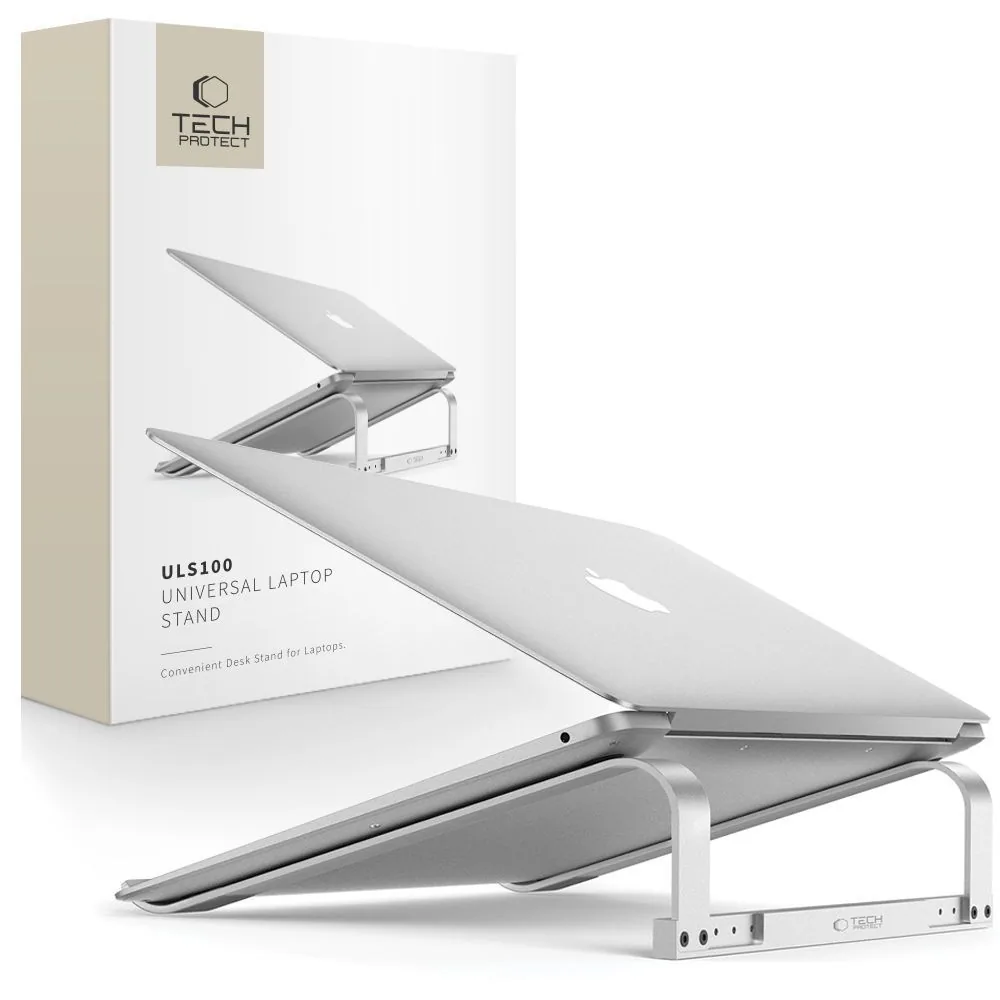 Kryt Tech-Protect ULS100 Universal Laptop Stand Silver