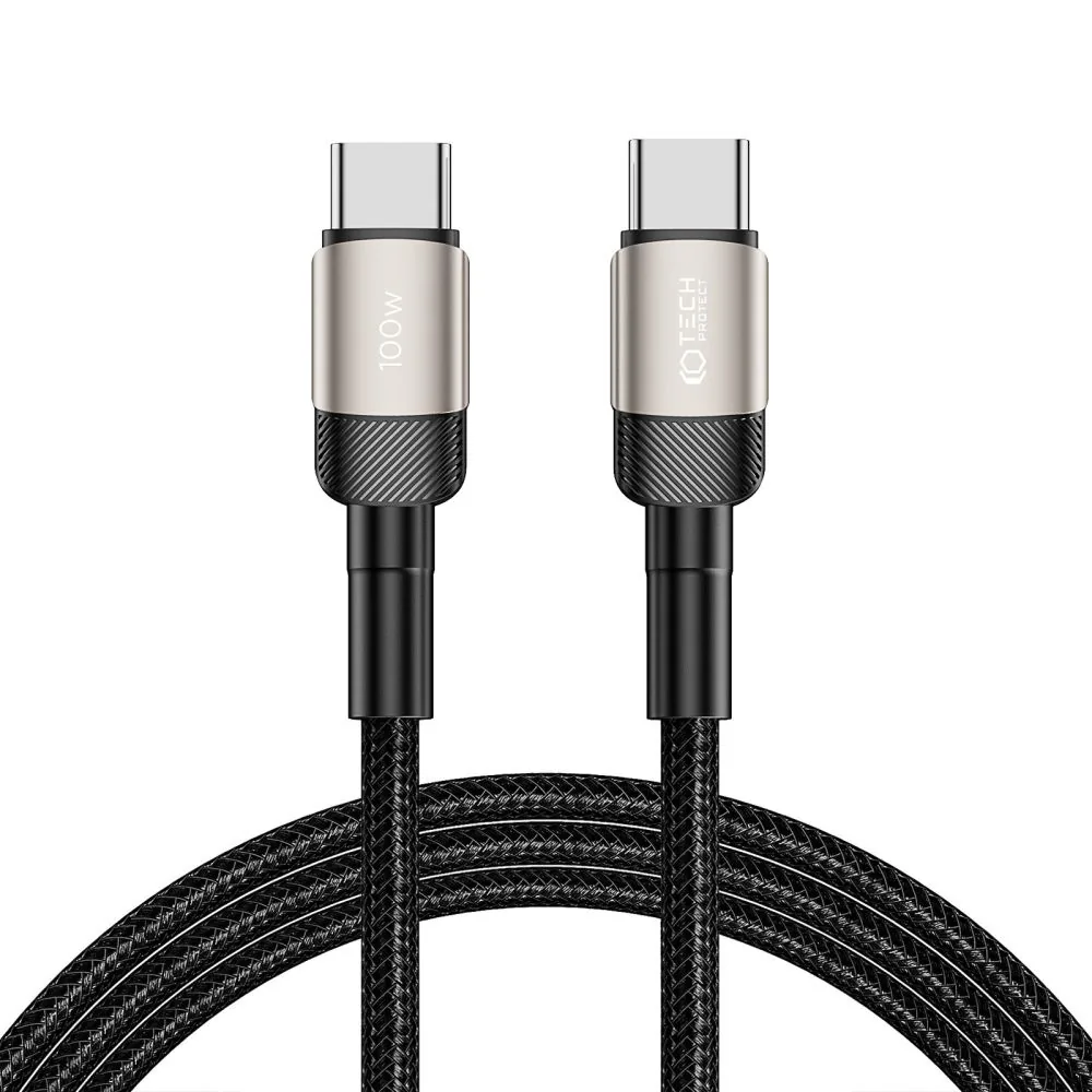 Tech-Protect Ultraboost Evo cable USB-C / USB-C PD 100W 5A 200cm Titanium