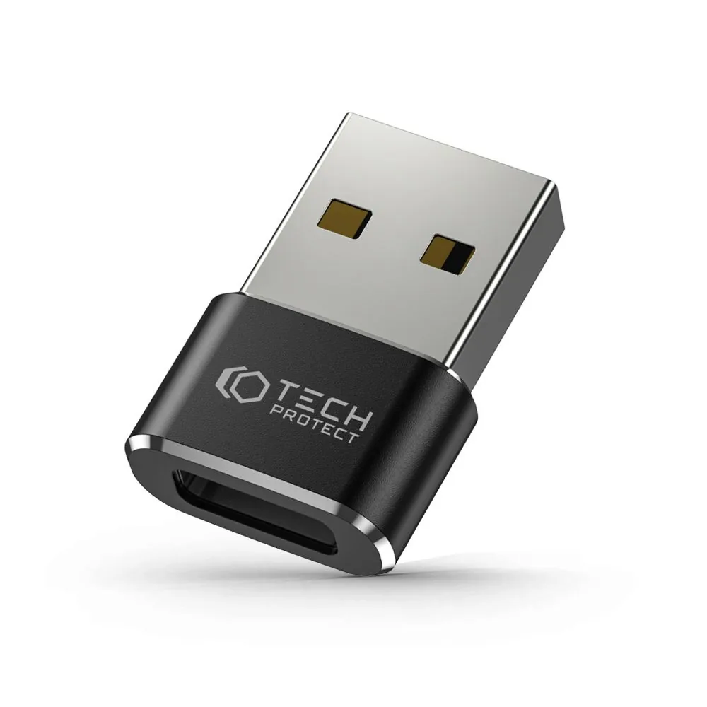 Kryt Tech-Protect Ultraboost USB-A/USB-C Adapter Black