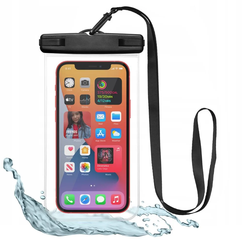 Kryt Tech-Protect Universal Waterproof Case Black/clear