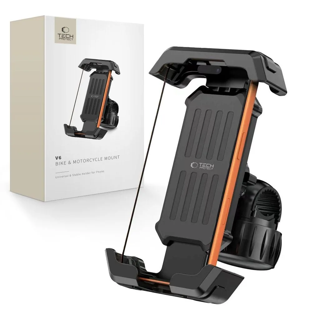 Kryt Tech-Protect V6 Universal Bike & Motorcycle Mount Black